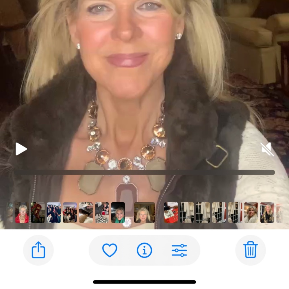 Burberry Crystal and brown leather Statement necklace